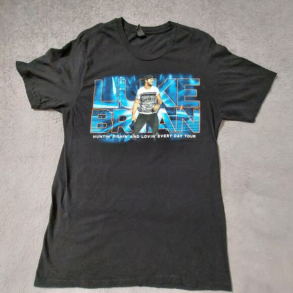 Luke Bryan Shirt Mens Large Country Music Tour Tee Short Sleeve - Picture 2 of 7